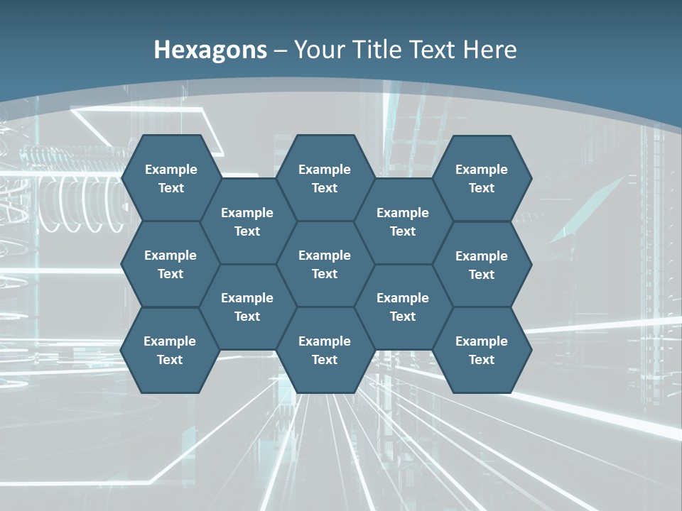 Chip Communication Megalopolis PowerPoint Template