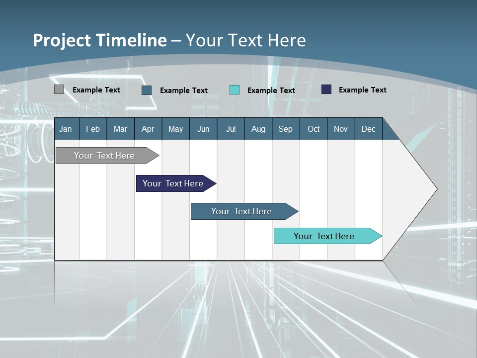 Chip Communication Megalopolis PowerPoint Template