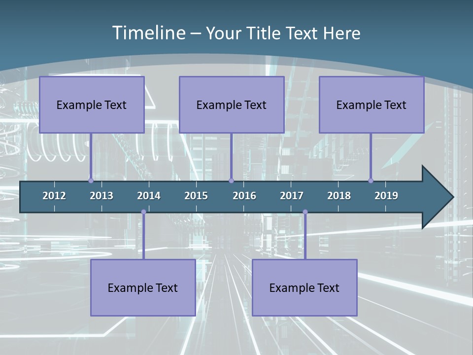 Chip Communication Megalopolis PowerPoint Template