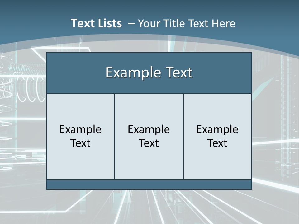 Chip Communication Megalopolis PowerPoint Template