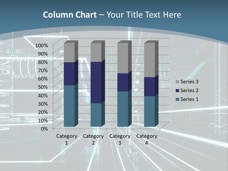 Chip Communication Megalopolis PowerPoint Template