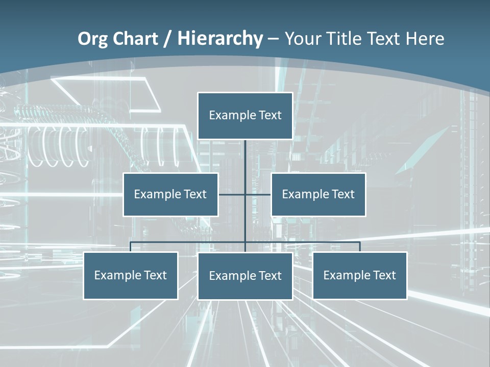 Chip Communication Megalopolis PowerPoint Template