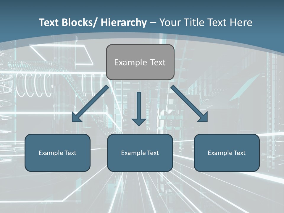 Chip Communication Megalopolis PowerPoint Template