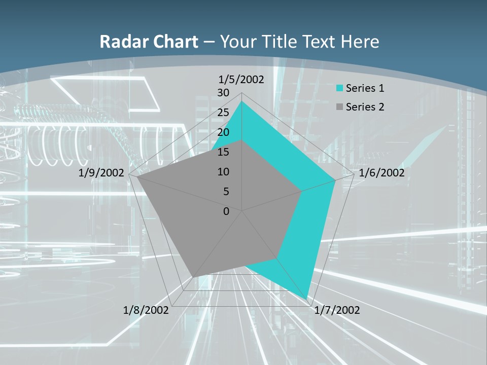 Chip Communication Megalopolis PowerPoint Template