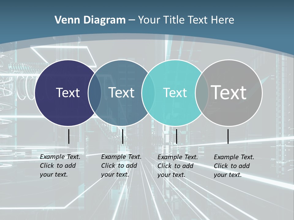 Chip Communication Megalopolis PowerPoint Template