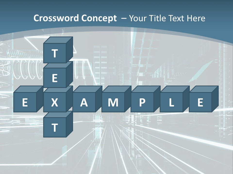 Chip Communication Megalopolis PowerPoint Template