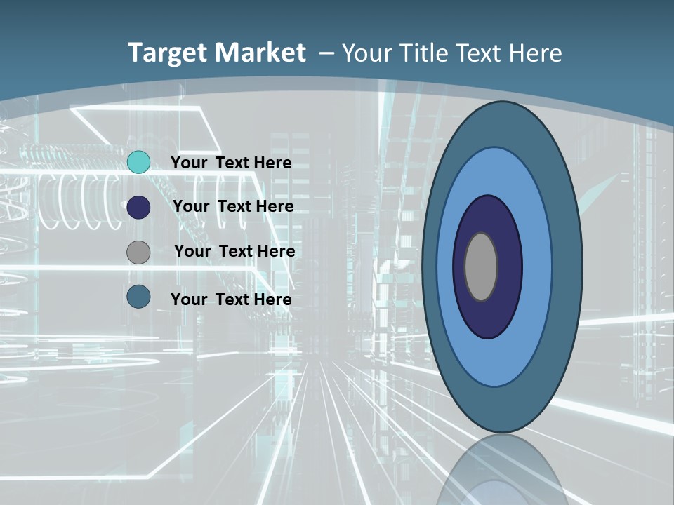 Chip Communication Megalopolis PowerPoint Template