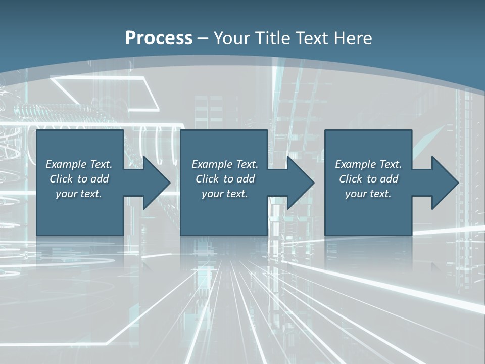 Chip Communication Megalopolis PowerPoint Template