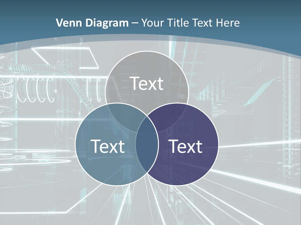Chip Communication Megalopolis PowerPoint Template