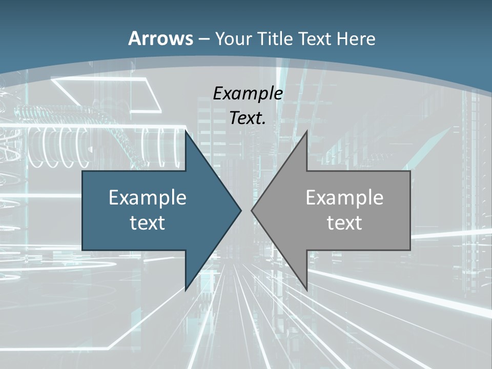 Chip Communication Megalopolis PowerPoint Template