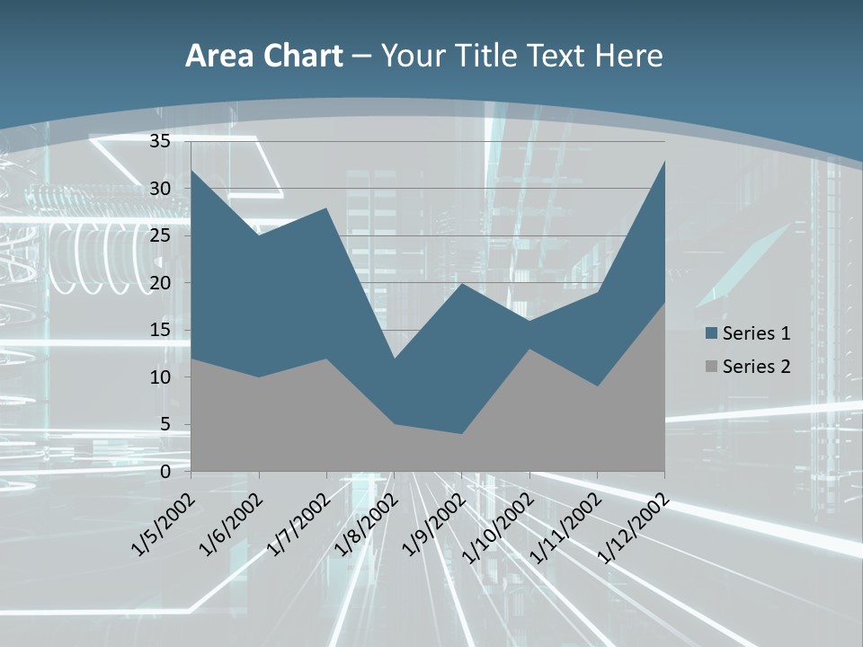 Chip Communication Megalopolis PowerPoint Template
