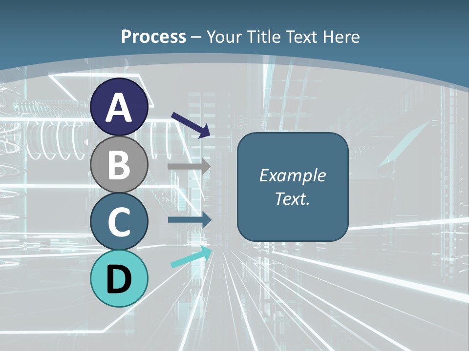 Chip Communication Megalopolis PowerPoint Template