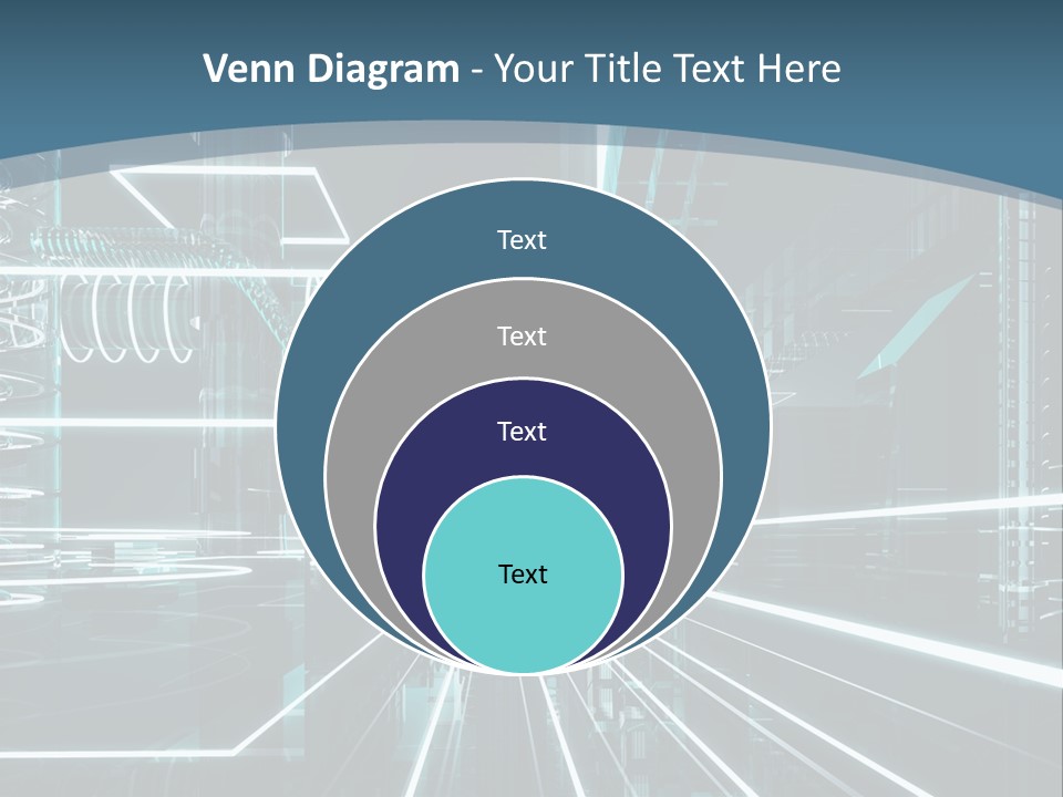 Chip Communication Megalopolis PowerPoint Template