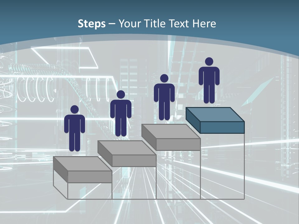 Chip Communication Megalopolis PowerPoint Template