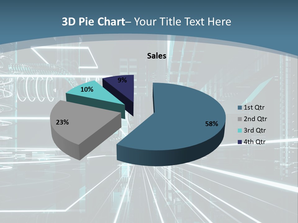 Chip Communication Megalopolis PowerPoint Template