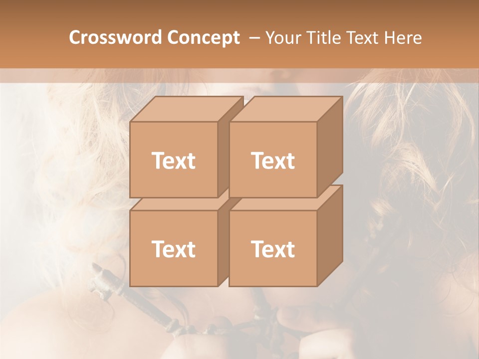 Enchanting Strapless Sensual PowerPoint Template