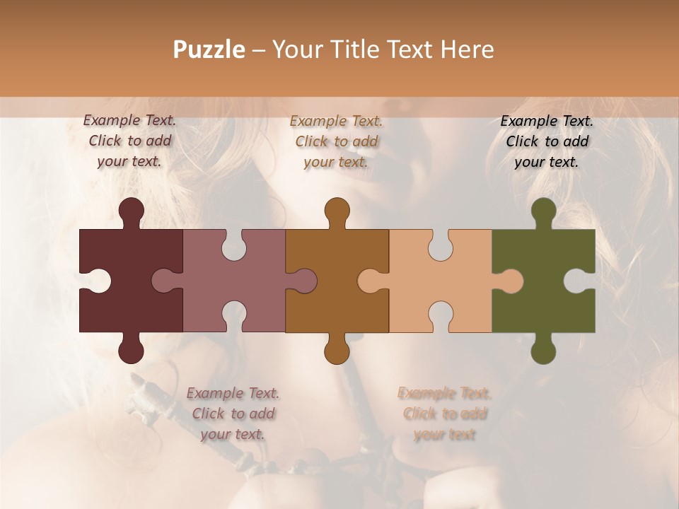 Enchanting Strapless Sensual PowerPoint Template