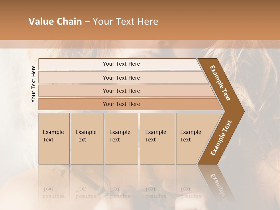Enchanting Strapless Sensual PowerPoint Template