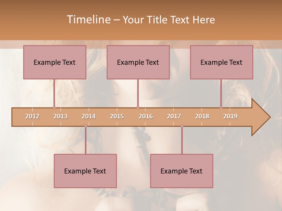 Enchanting Strapless Sensual PowerPoint Template