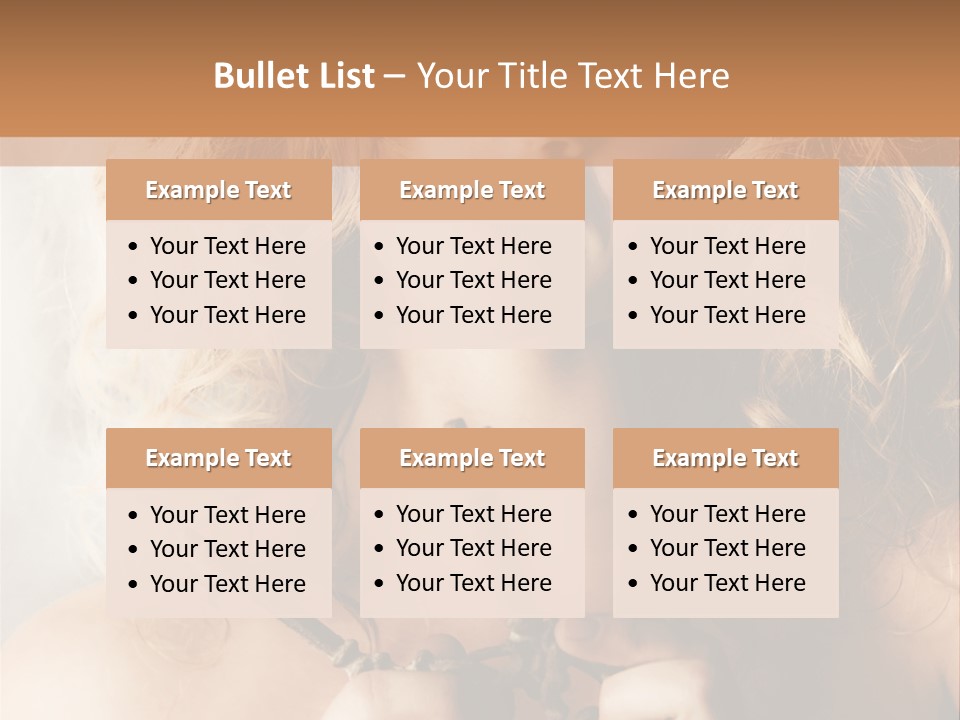 Enchanting Strapless Sensual PowerPoint Template