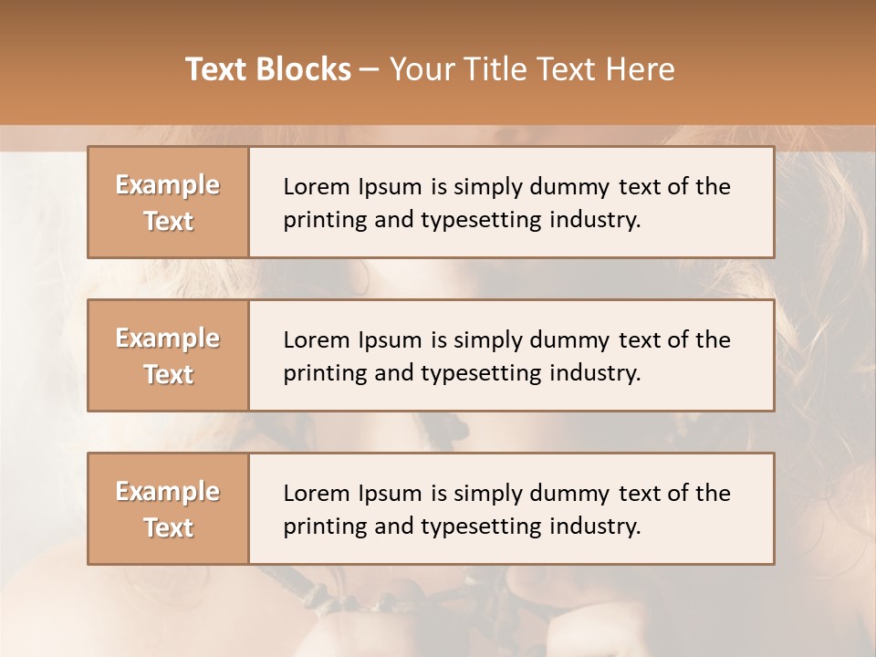 Enchanting Strapless Sensual PowerPoint Template