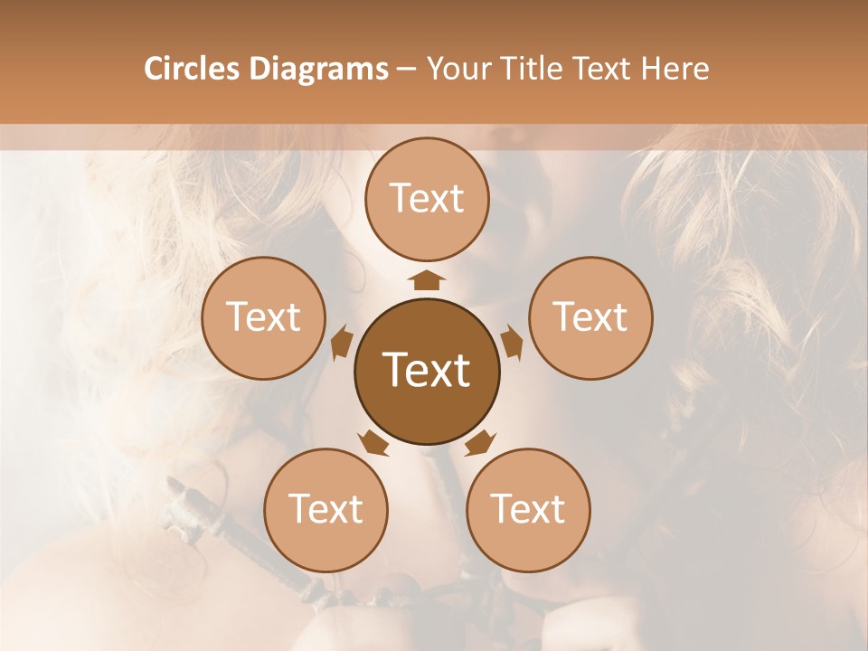 Enchanting Strapless Sensual PowerPoint Template