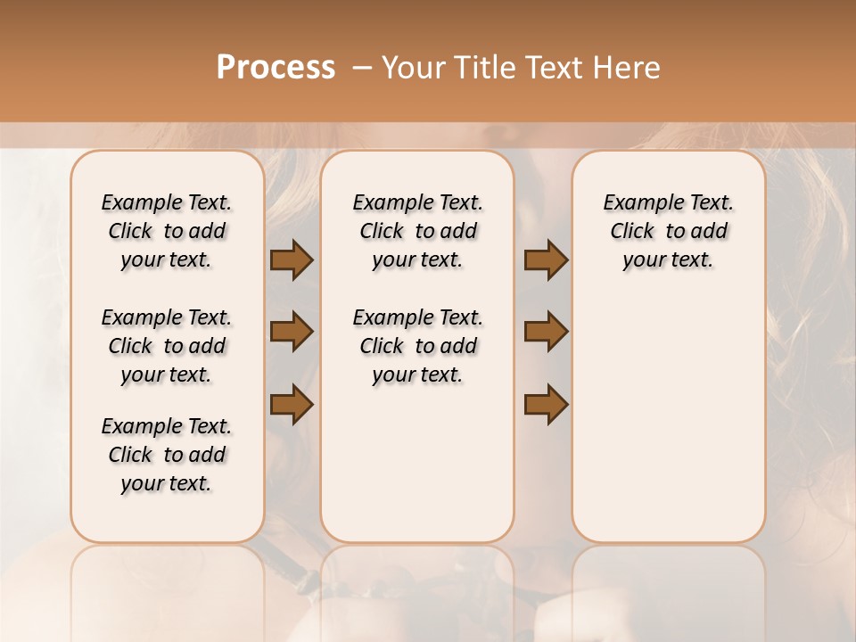 Enchanting Strapless Sensual PowerPoint Template