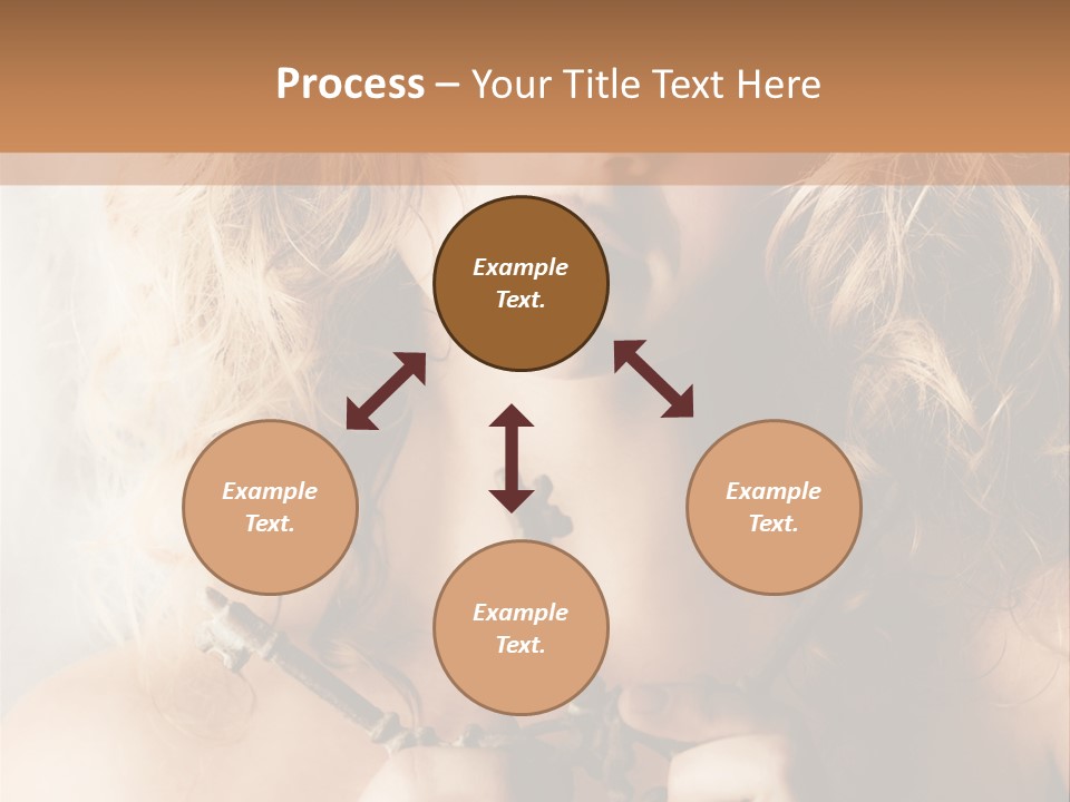 Enchanting Strapless Sensual PowerPoint Template