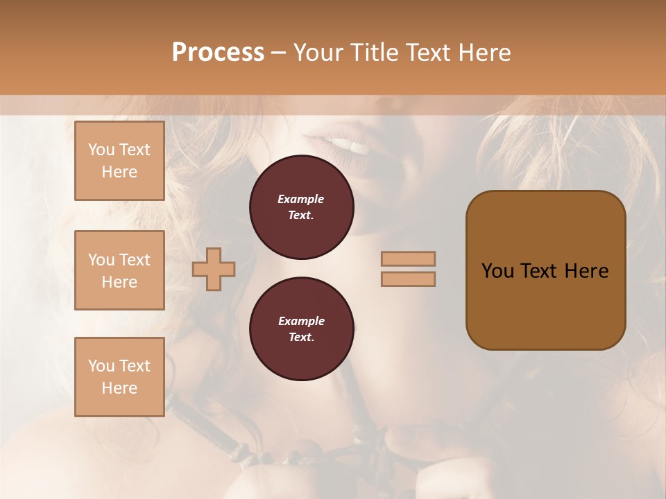 Enchanting Strapless Sensual PowerPoint Template