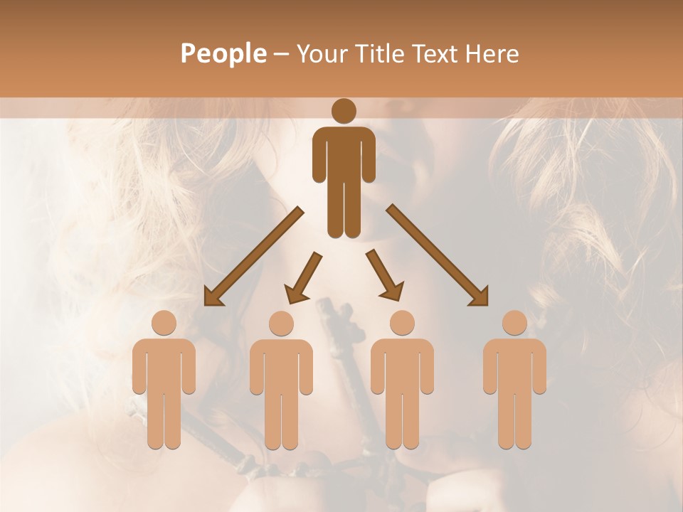 Enchanting Strapless Sensual PowerPoint Template