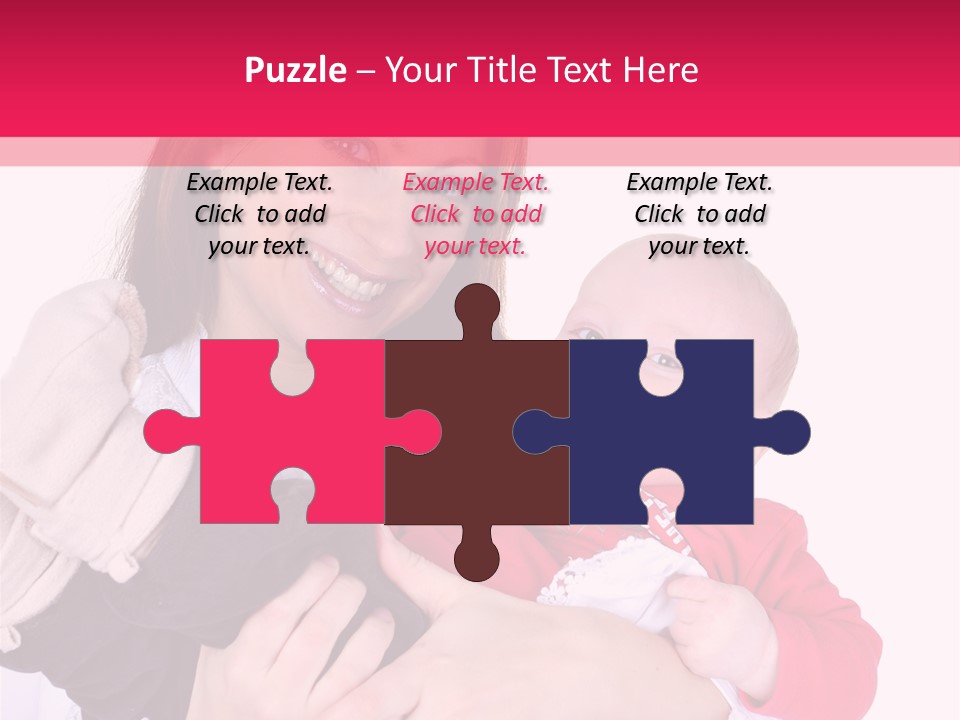 Baby Love Loving PowerPoint Template