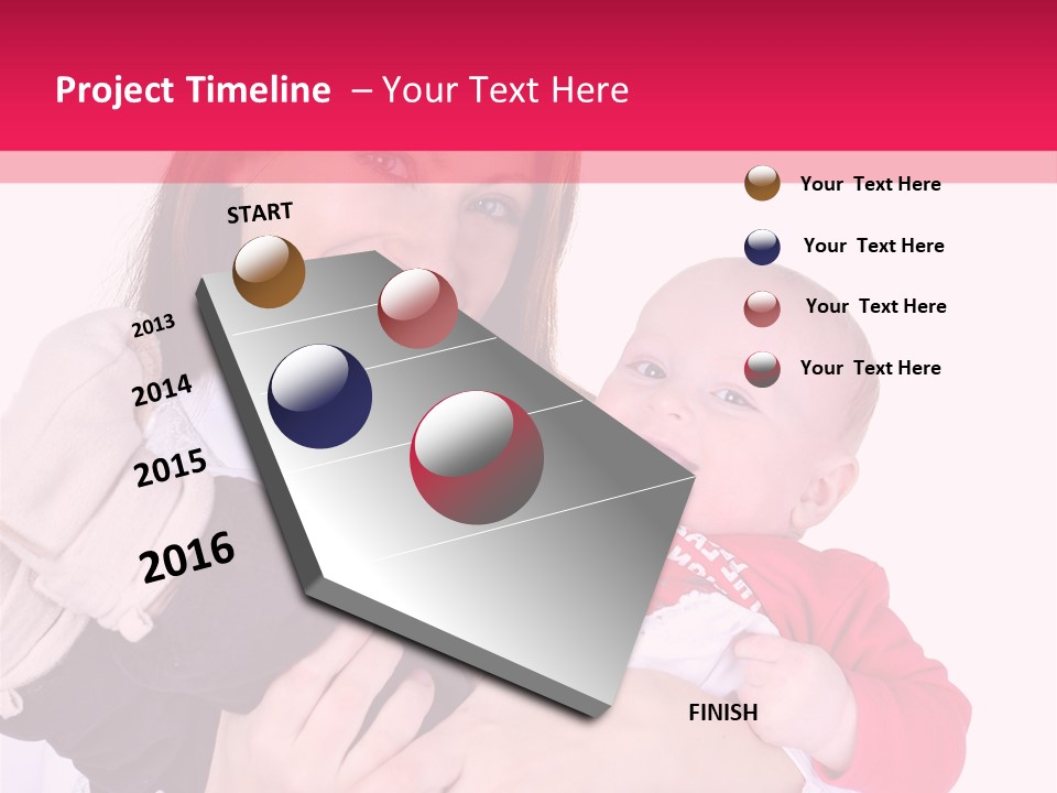 Baby Love Loving PowerPoint Template