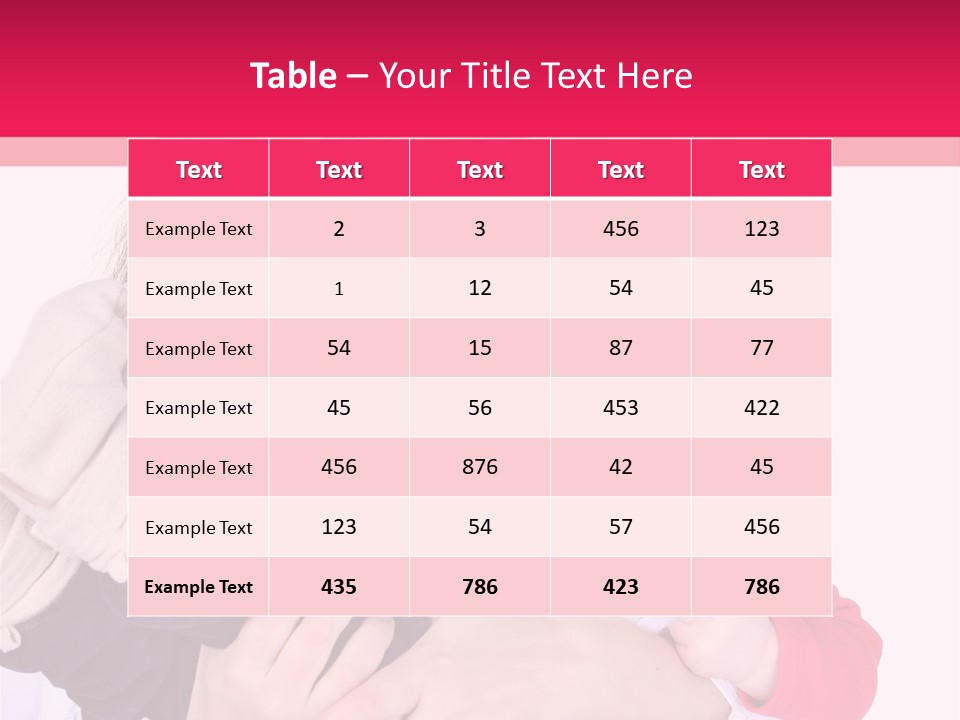 Baby Love Loving PowerPoint Template