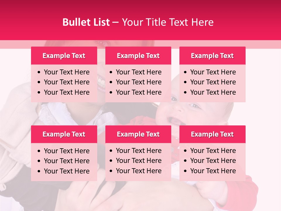 Baby Love Loving PowerPoint Template