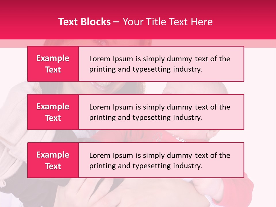 Baby Love Loving PowerPoint Template