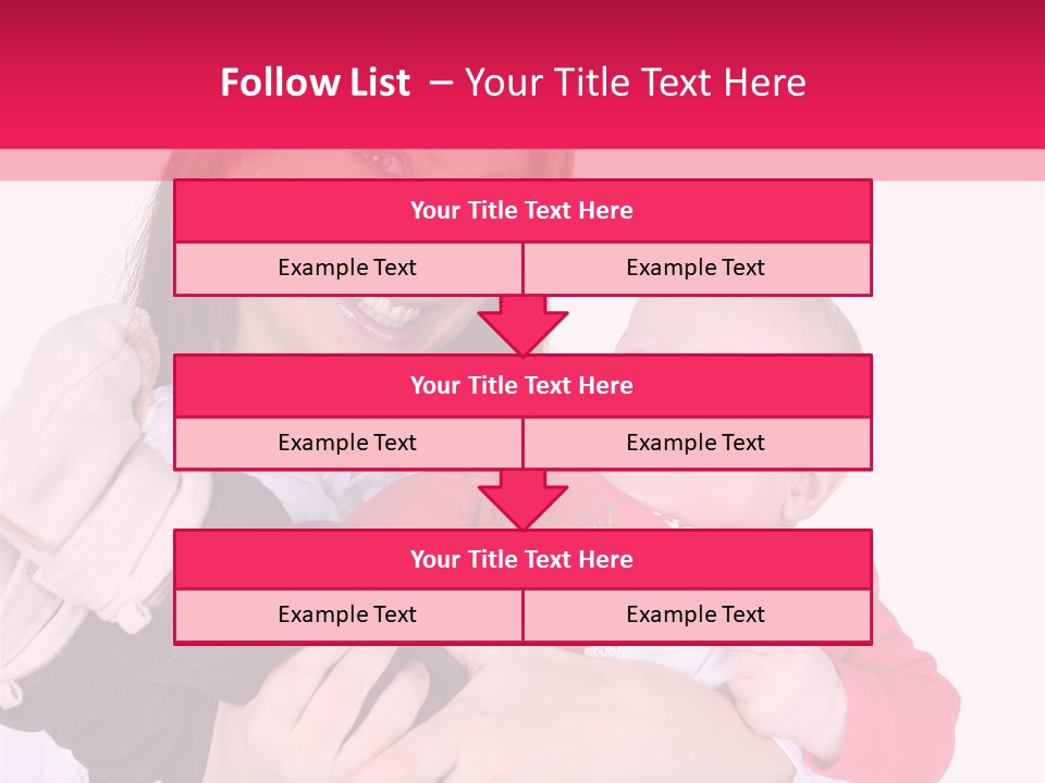 Baby Love Loving PowerPoint Template
