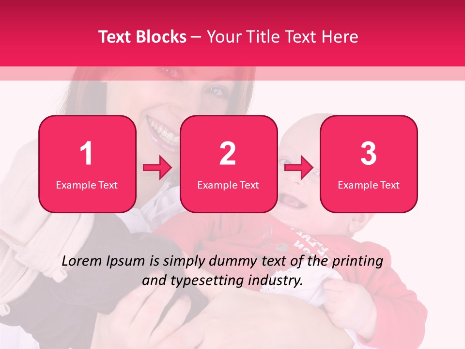 Baby Love Loving PowerPoint Template