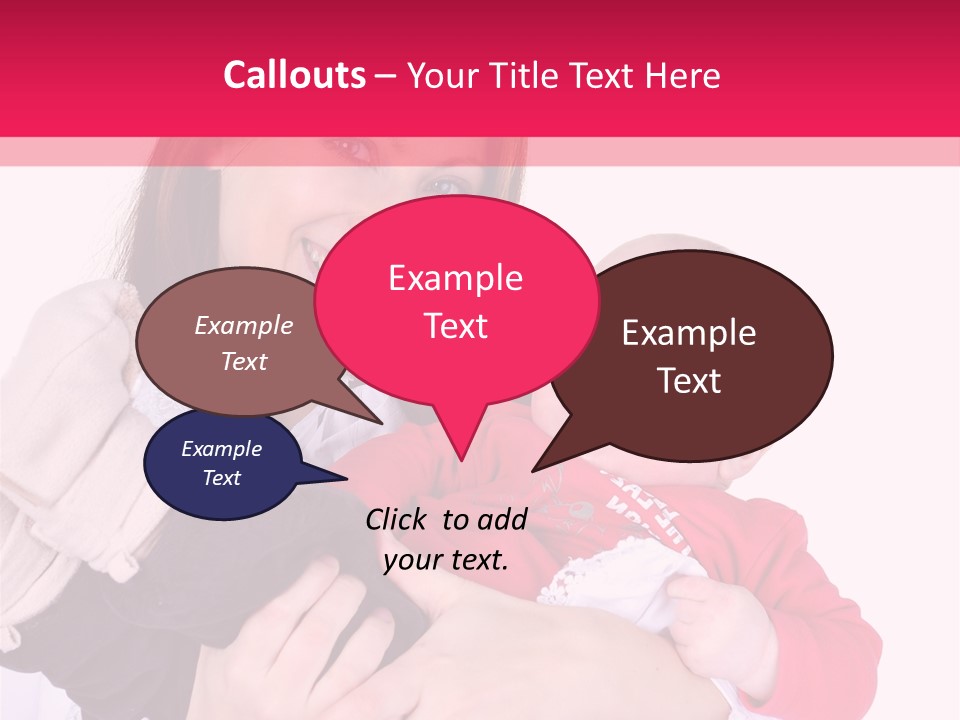 Baby Love Loving PowerPoint Template