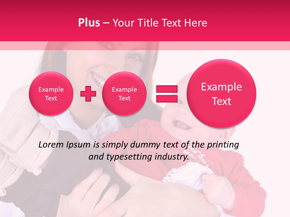 Baby Love Loving PowerPoint Template