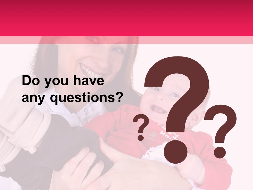 Baby Love Loving PowerPoint Template