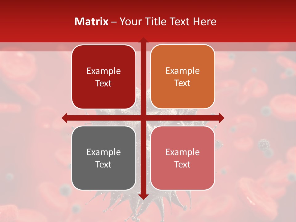 Vessel Organic Microscopic PowerPoint Template