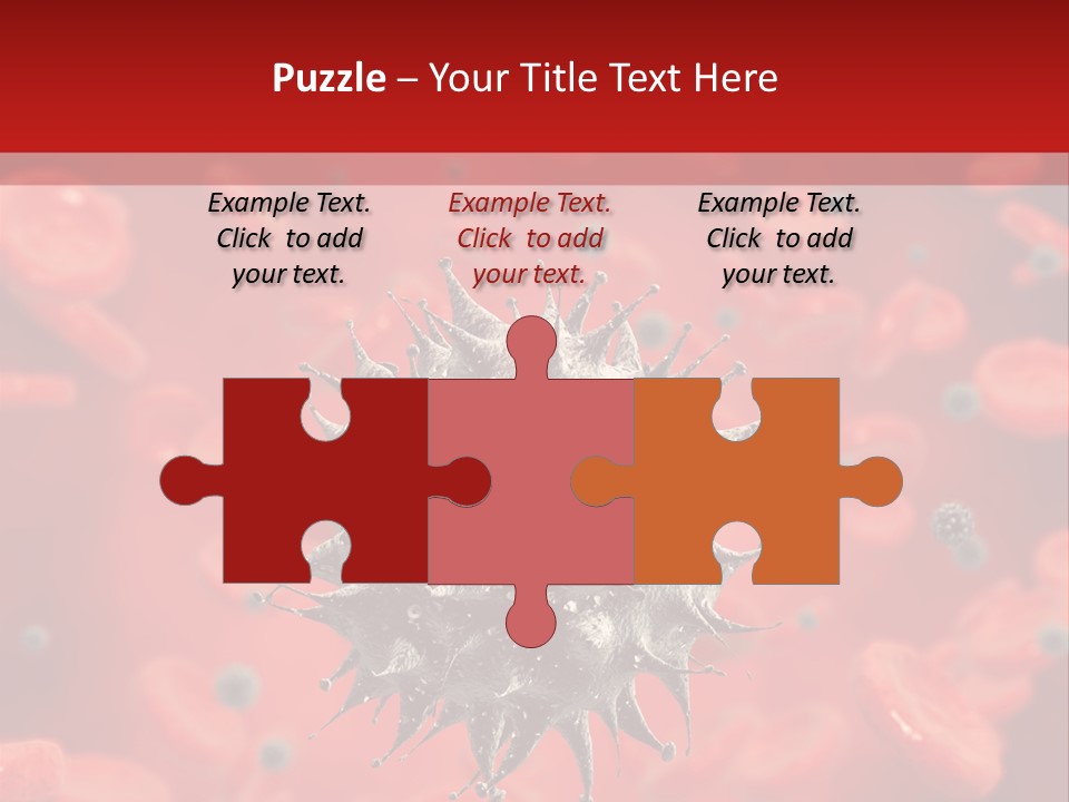 Vessel Organic Microscopic PowerPoint Template