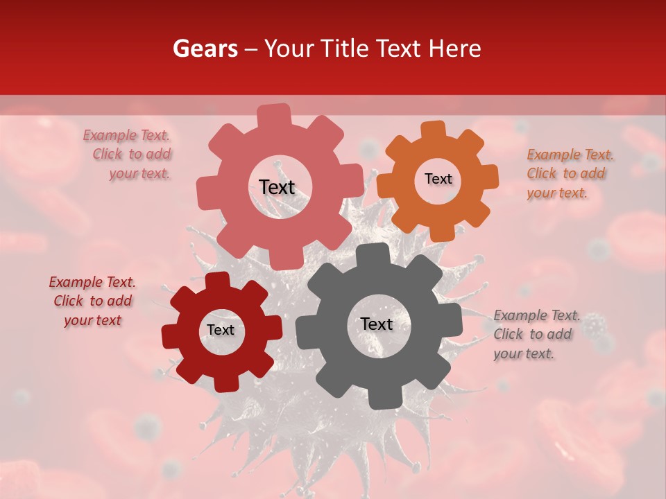 Vessel Organic Microscopic PowerPoint Template