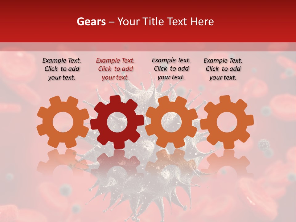 Vessel Organic Microscopic PowerPoint Template