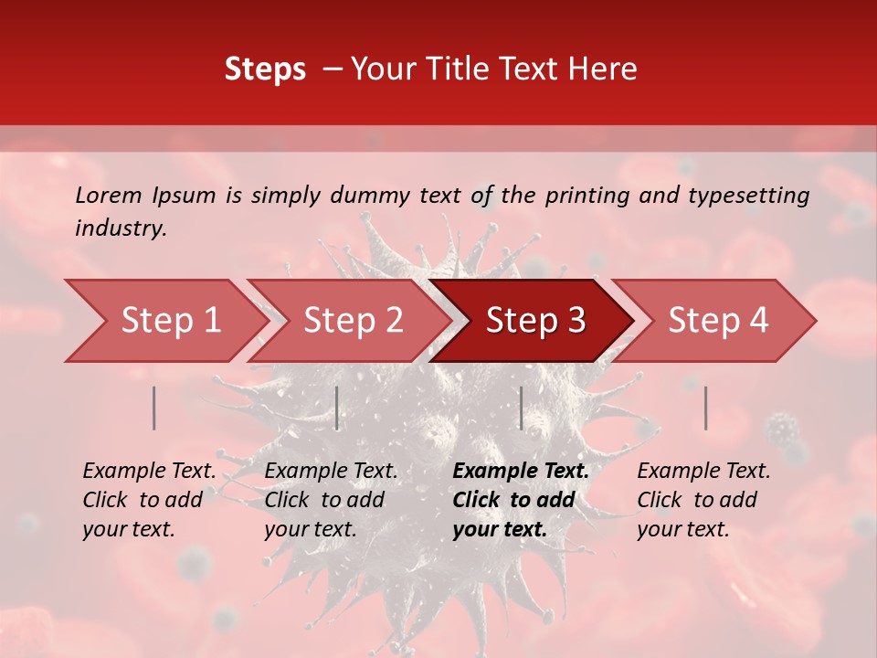 Vessel Organic Microscopic PowerPoint Template