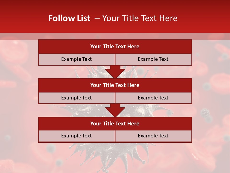 Vessel Organic Microscopic PowerPoint Template