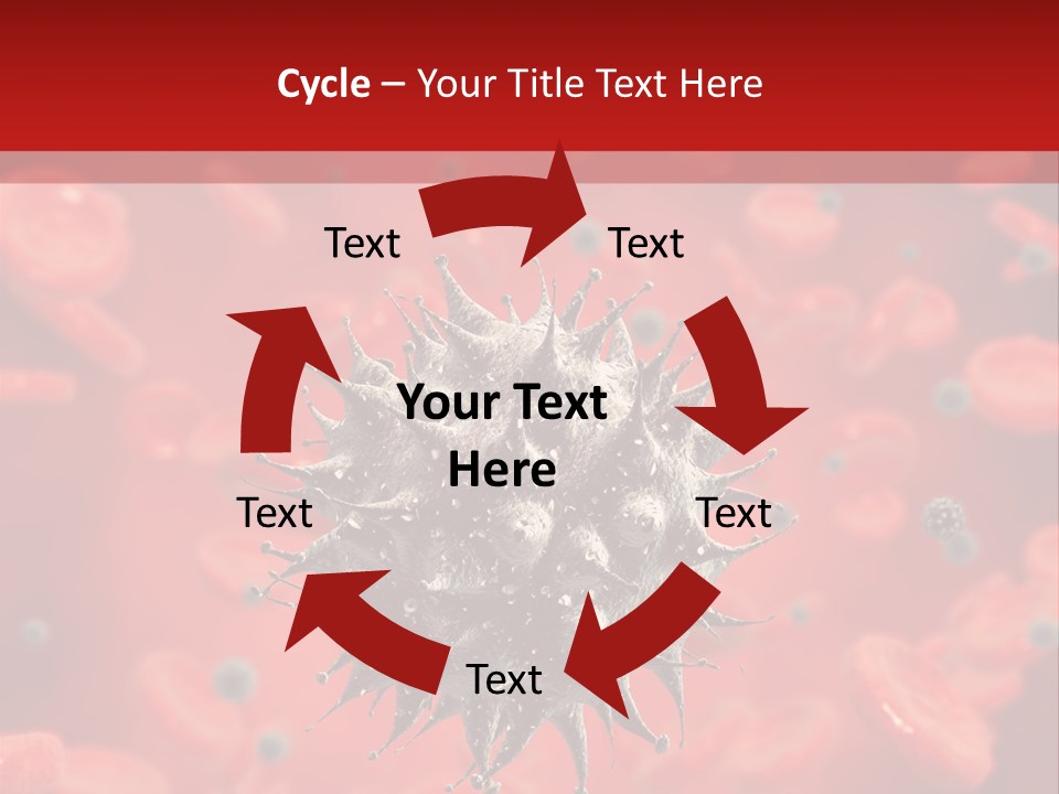 Vessel Organic Microscopic PowerPoint Template