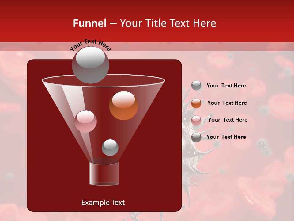 Vessel Organic Microscopic PowerPoint Template