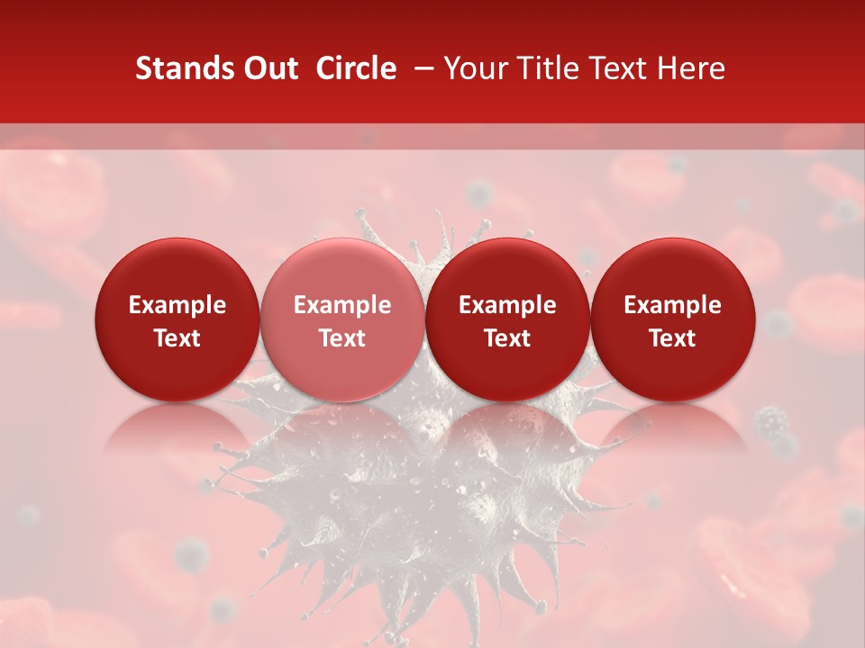 Vessel Organic Microscopic PowerPoint Template