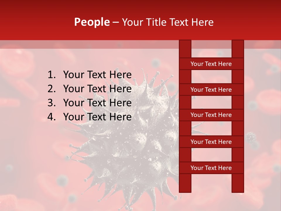 Vessel Organic Microscopic PowerPoint Template